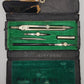 Schoenner 5008 Vintage Drafting Engineering Tool Set with Case