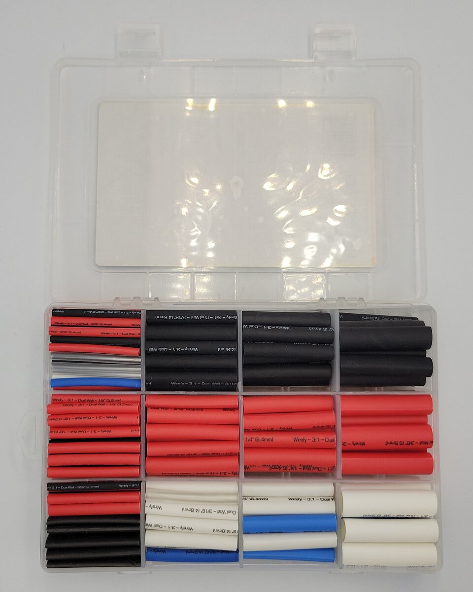 Wirefy 15-808 Heat Shrink Adhesive Lined Tubing Kit