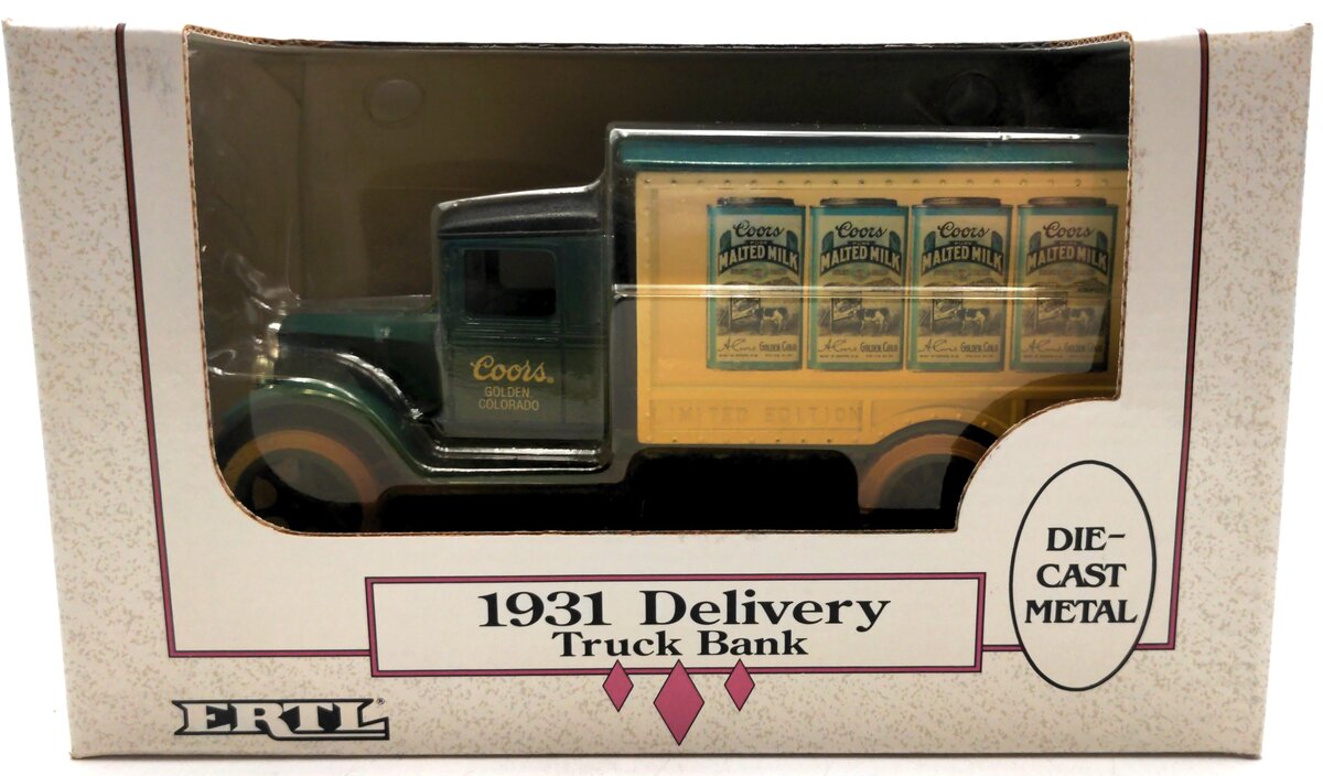 Ertl B233 1/34 Scale 1932 Coors Delivery Truck Bank
