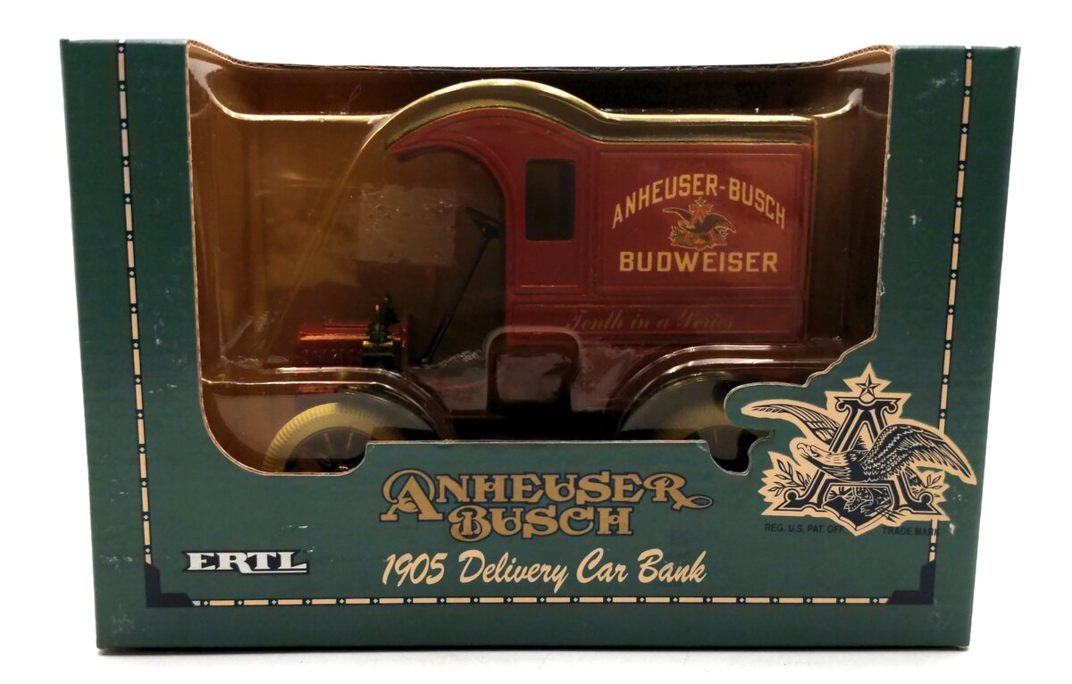 Ertl 2774 1/25 1905 Anheuser Busch Delivery Car Bank