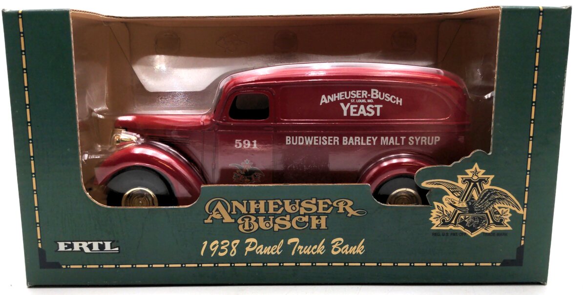 Ertl 3295 1/25 Scale 1938 Anheuser Busch Panel Truck Bank