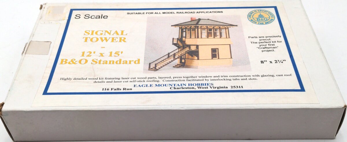 Eagle Mountain Hobbies S Scale Signal Tower B & O Standard