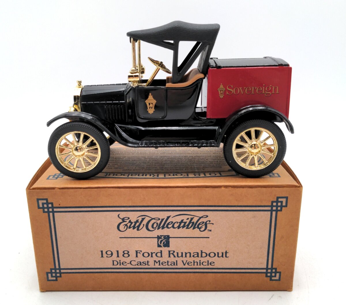 Ertl H222 1/25 1918 Sovereign Ford Roundabout Coin Bank