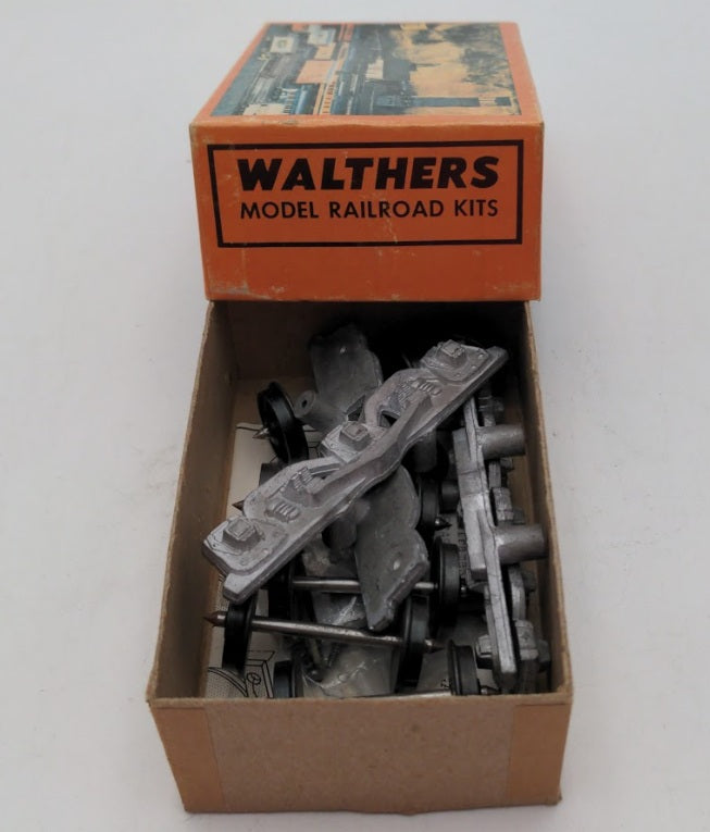 Walthers 933-50015 O Scale Metal Pullman Trucks W/Delrin Wheels Kit (Set of 6)