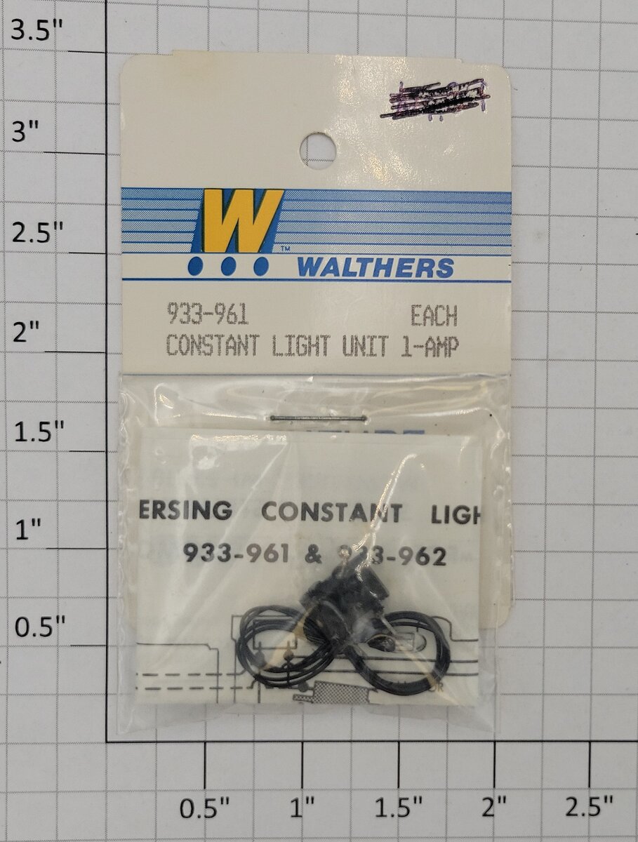 Walthers 933-961 1 Amp Constant Light Unit in Package
