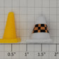 RUIG 20922A Road and Traffic Signs, Cones and Barriers Assortment (Bag of 16)