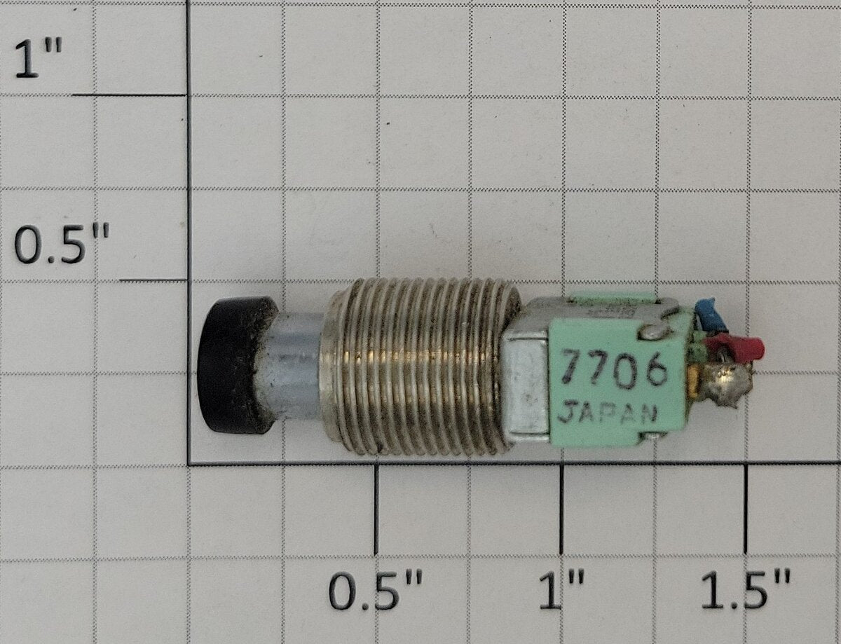 Alco Models MPG106F O Gauge T E Connectivity 6 Amp 125 Vac Pushbutton Switch