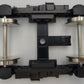 USA Trains R2035 G Scale Black Diecast Passenger Car Sprung Truck w/ Metal Wheel