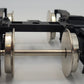 USA Trains R2035 G Scale Black Diecast Passenger Car Sprung Truck w/ Metal Wheel