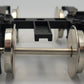 USA Trains R2035 G Scale Black Diecast Passenger Car Sprung Truck w/ Metal Wheel