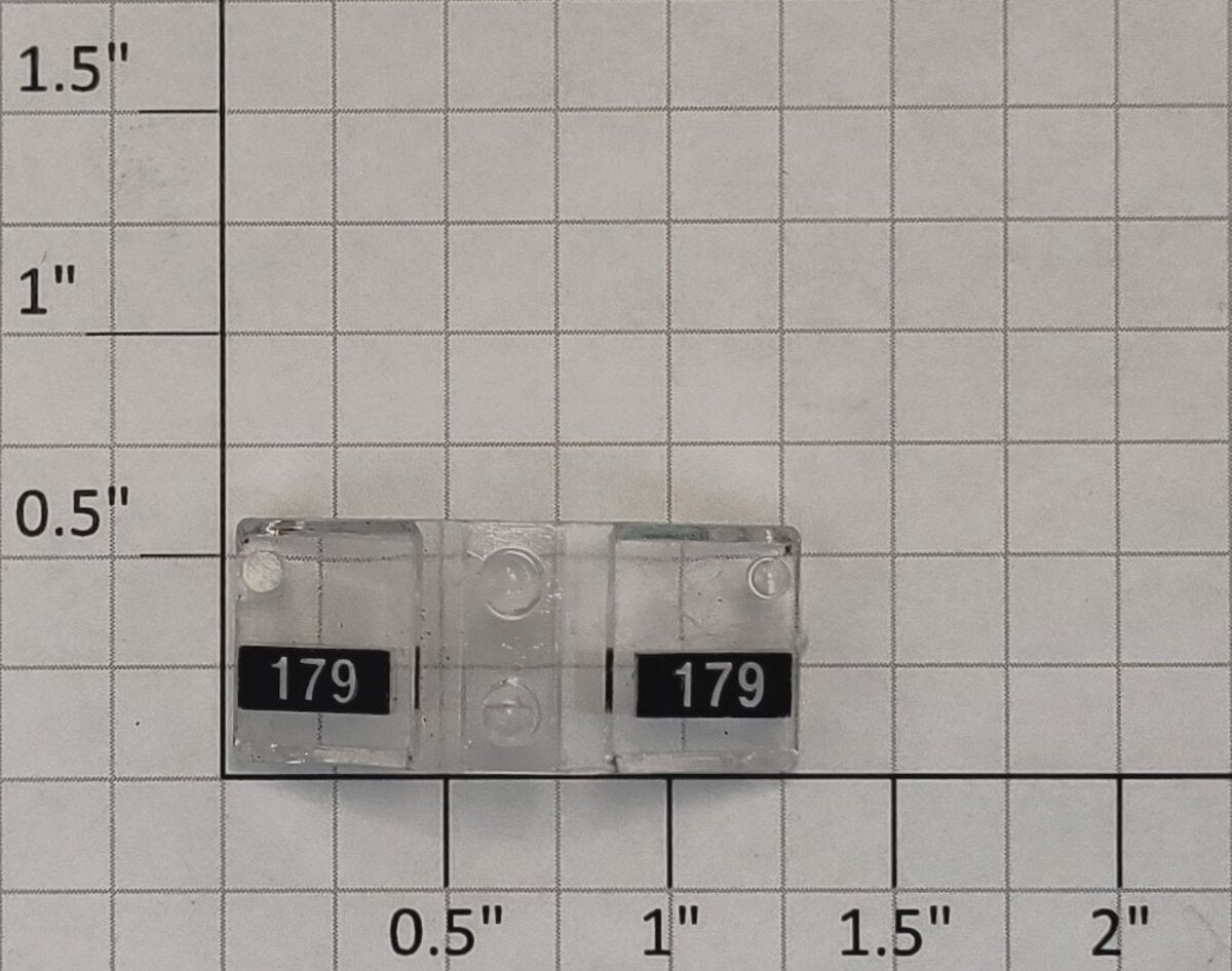Lionel 28504-17 ACL GP-7 Diesel Front Number Board Lens Insert #179