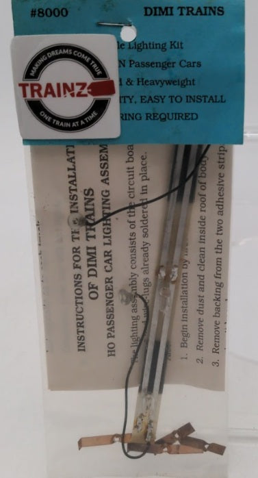 Dimi-Trains 800 HO Scale Lighting Kit For Athearn Passenger Cars
