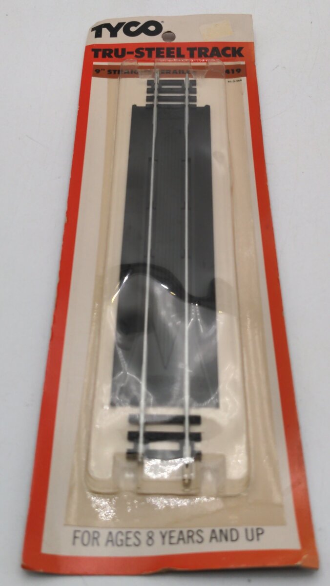 Tyco 419 HO Scale Tru-Steel Track 9