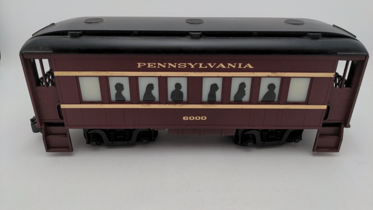 Lionel 6000 G Scale Observation illumination Car Pennsylvania Railroad #6000 EX