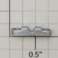 S-Helper 653-13-11-S Switcher Silver Hood Light Bracket