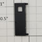 S-Helper 661-20-03-B Black Plastic Rear Door with Square Window