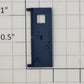 S-Helper 661-20-03-DB Dark Blue Plastic Rear Door with Square Window