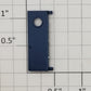 S-Helper 661-20-01-DB Dark Blue Plastic Rear Door with Round Window
