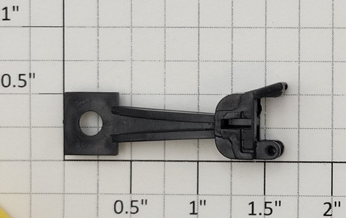 S-Helper 00005 S Scale Plastic Truck Mounted Coupler Body without Knuckle
