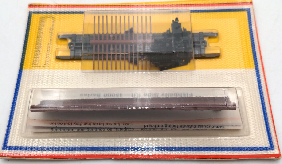 Micro-Trains 44000 N Scale  50' Flat Car w/ Side Brake Wheel Straight Side Kit