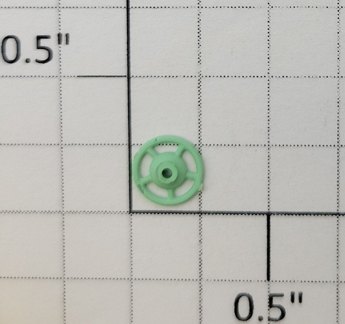 S-Helper 653-13-08-AQ Switcher Aquamarine Brake Wheel