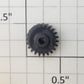 S-Helper 653-06-01 22-Tooth Plastic Switcher Shaft Gear