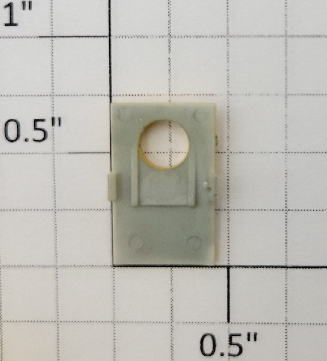 S-Helper 661-10-02-DL&W F3/F3B Diesel Lackawanna Yellow Front Nose Door w/Light