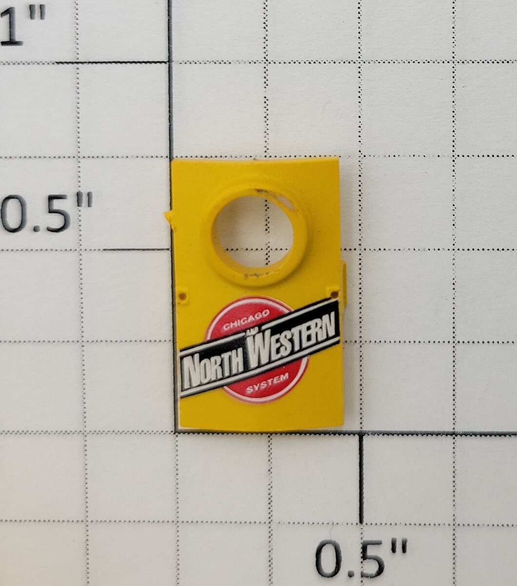 S-Helper 661-10-02-CNW F3 / F3B Diesel Yellow CNW Front Nose Door with Light