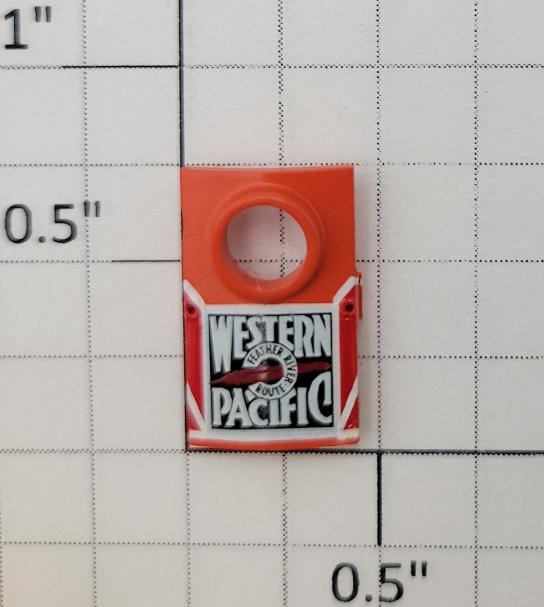 S-Helper 661-10-02-WP F3 / F3B Diesel Orange WP Front Nose Door with Light