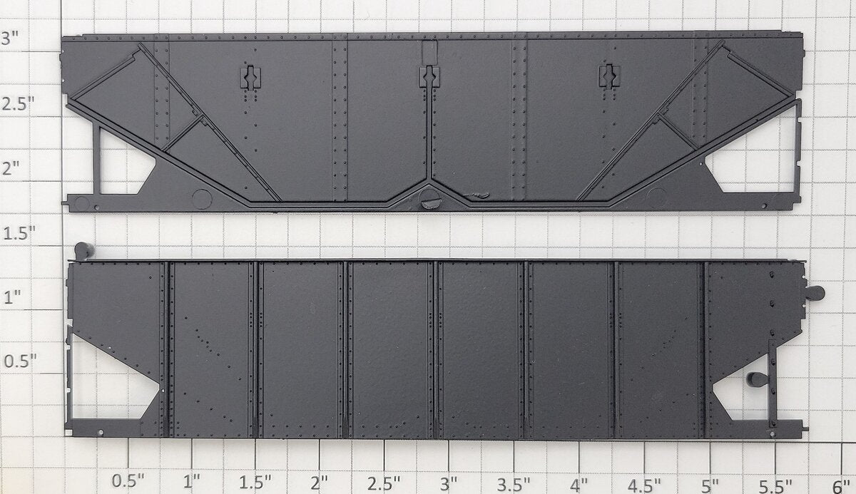 S-Helper 1278-HB-USRA-B Black Plastic Hopper Body Side (Set of 2)