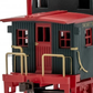 Bachmann 18410 HO North Pole & Southern Old-Time Bobber Caboose #12