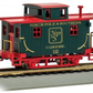 Bachmann 18410 HO North Pole & Southern Old-Time Bobber Caboose #12
