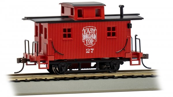 Bachmann 18411 HO East Broad Top Old-Time Bobber Caboose #28