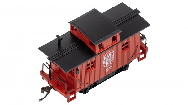 Bachmann 18411 HO East Broad Top Old-Time Bobber Caboose #28