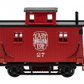Bachmann 18411 HO East Broad Top Old-Time Bobber Caboose #28