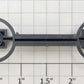S-Helper 659-19-01 Dark Gray Plastic Uncoupler Plate