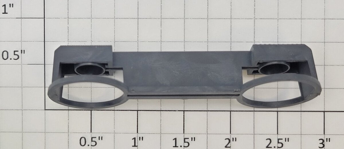 S-Helper 659-19-01 Dark Gray Plastic Uncoupler Plate