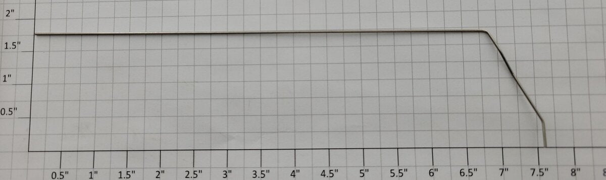 Lionel 18639-11 4-6-2 Steam Locomotive Left Handrail