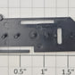 S-Helper 659-08-02 Black Plastic Left Slide Switch Plate