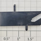 S-Helper 659-08-03 Black Plastic Left Switch Fix Plate