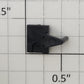 S-Helper 659-08-10 Black Plastic Left Switch