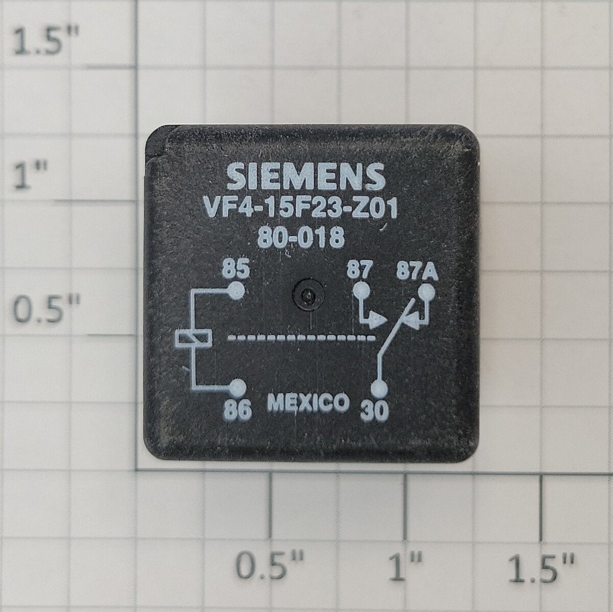 Siemens VF4-15F23-Z01 12 Volt 40 Amp Relay SPDT Board Mount