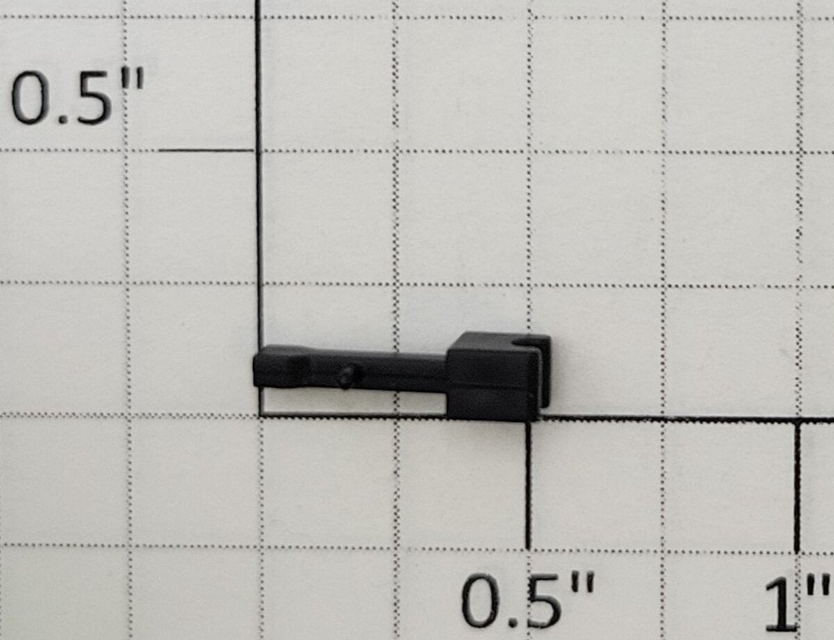 S-Helper 659-09-01 Black Plastic Throw Arm