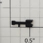 S-Helper 659-09-01 Black Plastic Throw Arm