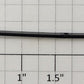 S-Helper 659-08-06 Black Plastic Right Moving Rod