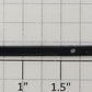 S-Helper 659-08-06 Black Plastic Right Moving Rod