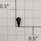 S-Helper 659-08-12 Black Plastic Frog Switch