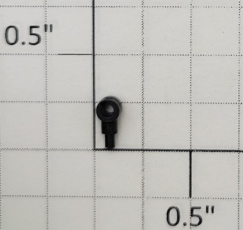 S-Helper 659-08-12 Black Plastic Frog Switch