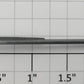 S-Helper 659-15-01 Zinc Left Straight Point Rail