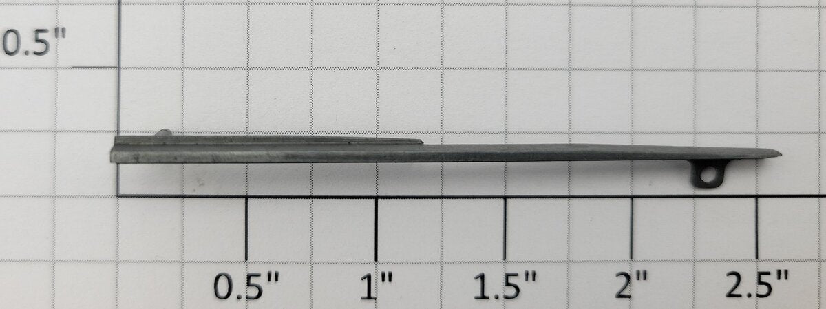 S-Helper 659-15-01 Zinc Left Straight Point Rail